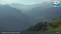 Archiv Foto Webcam Großarl - Bergstation 6er Sesselbahn Harbach 07:00