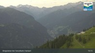 Archiv Foto Webcam Großarl - Bergstation 6er Sesselbahn Harbach 18:00