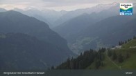 Archiv Foto Webcam Großarl - Bergstation 6er Sesselbahn Harbach 04:00