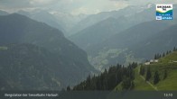 Archiv Foto Webcam Großarl - Bergstation 6er Sesselbahn Harbach 12:00