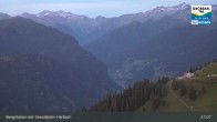 Archiv Foto Webcam Großarl - Bergstation 6er Sesselbahn Harbach 20:00