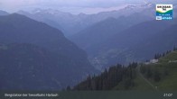 Archived image Webcam Großarl - Bergstation 6er Sesselbahn Harbach 02:00