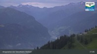 Archived image Webcam Großarl - Bergstation 6er Sesselbahn Harbach 02:00