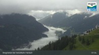 Archiv Foto Webcam Großarl - Bergstation 6er Sesselbahn Harbach 07:00