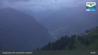 Archiv Foto Webcam Großarl - Bergstation 6er Sesselbahn Harbach 04:00