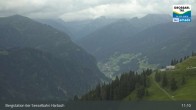 Archiv Foto Webcam Großarl - Bergstation 6er Sesselbahn Harbach 10:00