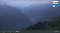 Archiv Foto Webcam Großarl - Bergstation 6er Sesselbahn Harbach 04:00