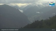 Archiv Foto Webcam Großarl - Bergstation 6er Sesselbahn Harbach 18:00
