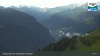 Archiv Foto Webcam Großarl - Bergstation 6er Sesselbahn Harbach 06:00