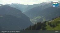 Archiv Foto Webcam Großarl - Bergstation 6er Sesselbahn Harbach 08:00