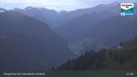 Archiv Foto Webcam Großarl - Bergstation 6er Sesselbahn Harbach 20:00
