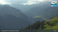 Archiv Foto Webcam Großarl - Bergstation 6er Sesselbahn Harbach 07:00