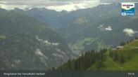 Archiv Foto Webcam Großarl - Bergstation 6er Sesselbahn Harbach 18:00