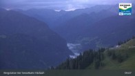 Archiv Foto Webcam Großarl - Bergstation 6er Sesselbahn Harbach 04:00