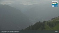 Archiv Foto Webcam Großarl - Bergstation 6er Sesselbahn Harbach 14:00
