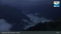 Archiv Foto Webcam Großarl - Bergstation 6er Sesselbahn Harbach 04:00