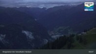 Archiv Foto Webcam Großarl - Bergstation 6er Sesselbahn Harbach 04:00