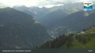 Archiv Foto Webcam Großarl - Bergstation 6er Sesselbahn Harbach 18:00