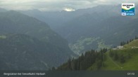 Archiv Foto Webcam Großarl - Bergstation 6er Sesselbahn Harbach 06:00