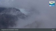 Archiv Foto Webcam Großarl - Bergstation 6er Sesselbahn Harbach 02:00