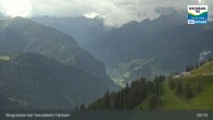 Archiv Foto Webcam Großarl - Bergstation 6er Sesselbahn Harbach 08:00