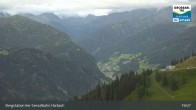 Archived image Webcam Großarl - Bergstation 6er Sesselbahn Harbach 18:00