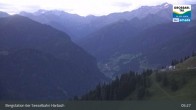 Archiv Foto Webcam Großarl - Bergstation 6er Sesselbahn Harbach 04:00