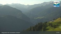 Archiv Foto Webcam Großarl - Bergstation 6er Sesselbahn Harbach 07:00
