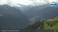 Archiv Foto Webcam Großarl - Bergstation 6er Sesselbahn Harbach 12:00