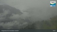 Archiv Foto Webcam Großarl - Bergstation 6er Sesselbahn Harbach 18:00