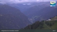 Archiv Foto Webcam Großarl - Bergstation 6er Sesselbahn Harbach 20:00