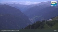 Archiv Foto Webcam Großarl - Bergstation 6er Sesselbahn Harbach 20:00