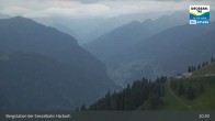 Archiv Foto Webcam Großarl - Bergstation 6er Sesselbahn Harbach 02:00