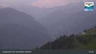 Archiv Foto Webcam Großarl - Bergstation 6er Sesselbahn Harbach 02:00
