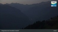 Archiv Foto Webcam Großarl - Bergstation 6er Sesselbahn Harbach 04:00