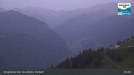 Archiv Foto Webcam Großarl - Bergstation 6er Sesselbahn Harbach 02:00