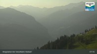 Archiv Foto Webcam Großarl - Bergstation 6er Sesselbahn Harbach 06:00