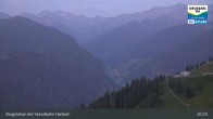 Archived image Webcam Großarl - Bergstation 6er Sesselbahn Harbach 02:00