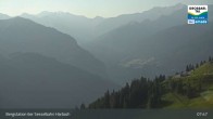 Archived image Webcam Großarl - Bergstation 6er Sesselbahn Harbach 07:00