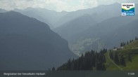 Archived image Webcam Großarl - Bergstation 6er Sesselbahn Harbach 10:00
