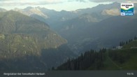 Archived image Webcam Großarl - Bergstation 6er Sesselbahn Harbach 18:00
