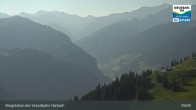 Archiv Foto Webcam Großarl - Bergstation 6er Sesselbahn Harbach 08:00