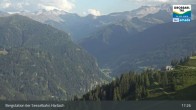 Archived image Webcam Großarl - Bergstation 6er Sesselbahn Harbach 23:00
