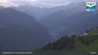 Archived image Webcam Großarl - Bergstation 6er Sesselbahn Harbach 00:00