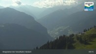 Archiv Foto Webcam Großarl - Bergstation 6er Sesselbahn Harbach 08:00
