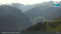 Archiv Foto Webcam Großarl - Bergstation 6er Sesselbahn Harbach 08:00