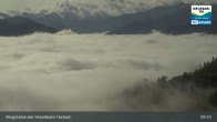 Archiv Foto Webcam Großarl - Bergstation 6er Sesselbahn Harbach 08:00