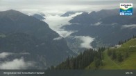 Archiv Foto Webcam Großarl - Bergstation 6er Sesselbahn Harbach 08:00
