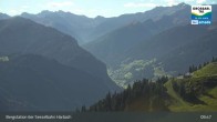 Archiv Foto Webcam Großarl - Bergstation 6er Sesselbahn Harbach 09:00