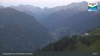 Archiv Foto Webcam Großarl - Bergstation 6er Sesselbahn Harbach 20:00